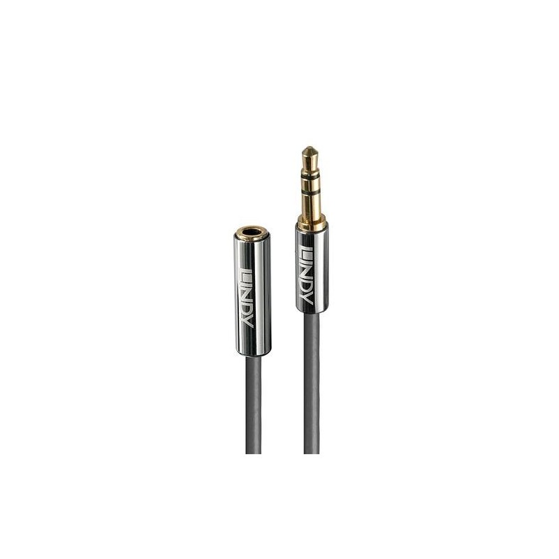 Lindy 35327 cavo audio 1 m 3.5mm Antracite