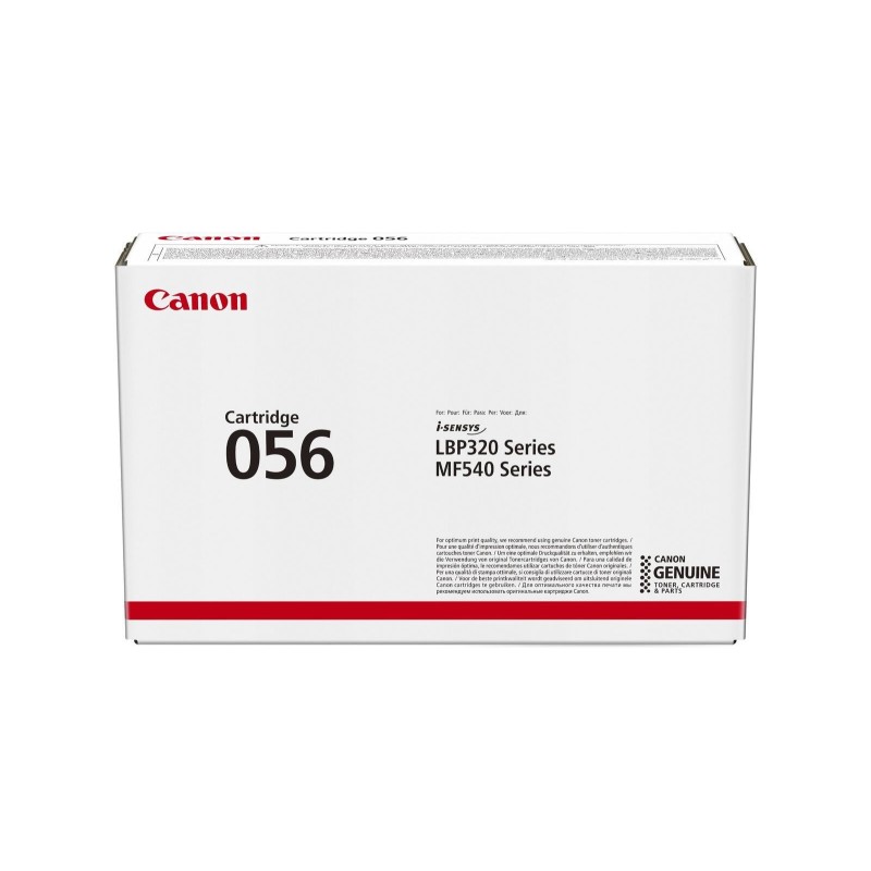 TONER CANON 056 BK Nero 10.000PP x MF543X MF542X LBP325X MF552DW MF55