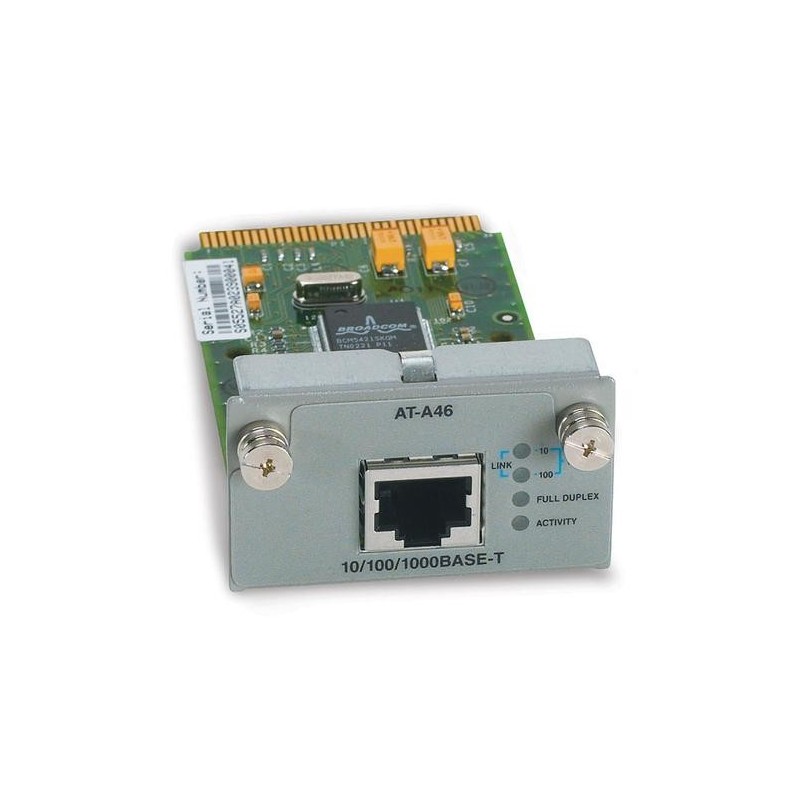 Allied Telesis AT-A46 Single port 10/100/1000T module componente swit