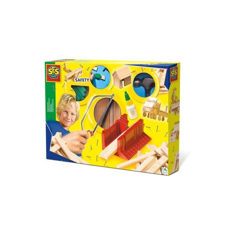 SES Creative Set di falegnameria per bambini de Luxe