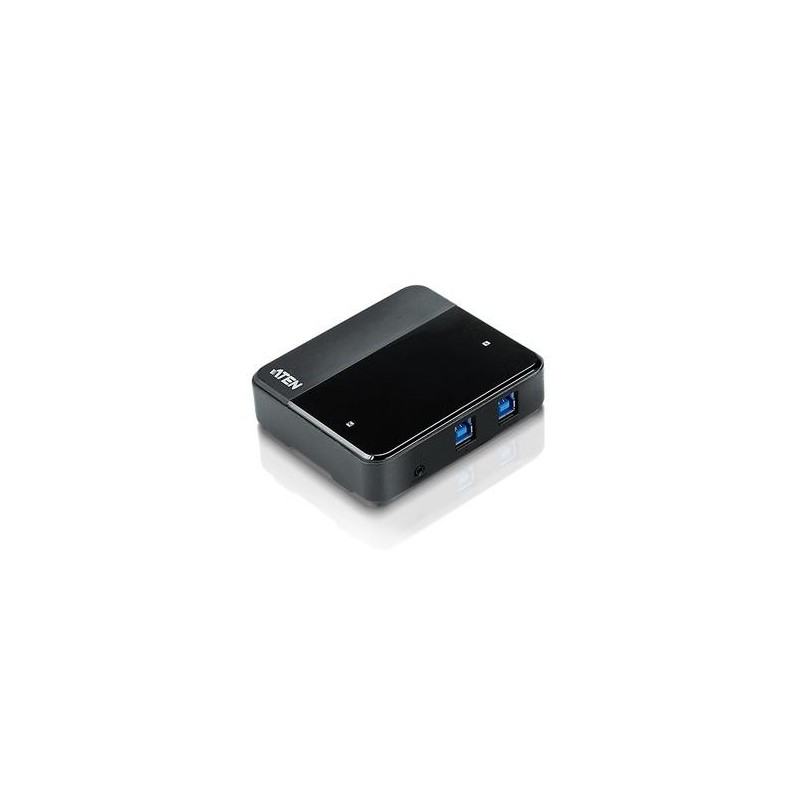 ATEN Switch di condivisione periferiche USB 3.2 Gen1 a 2 x 4 porte