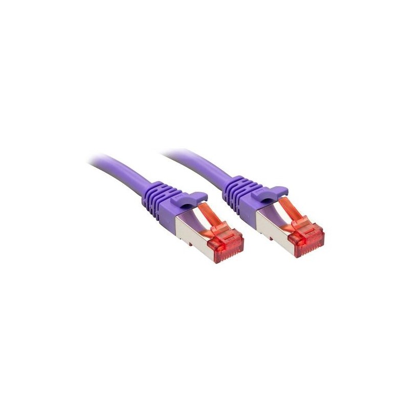 Lindy Rj45/Rj45 Cat6 1.5m cavo di rete Viola 1,5 m S/FTP (S-STP)