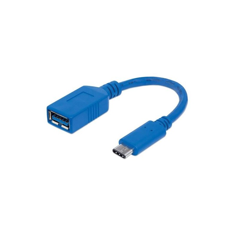 Manhattan 353540 cavo USB 0,15 m USB 3.2 Gen 1 [3.1 Gen 1] USB C USB 