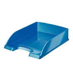 Leitz WOW Polistirolo Blu (Leitz WOW Letter Tray A4 Portrait Blue - 5