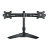 AG Neovo DMS-01D 61 cm [24] Nero, Argento (DMS-01D DUAL-DESKTOP STAND