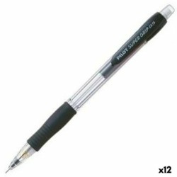 Pilot Super Grip Mechanical Pencil HB 0.5mm Lead Black/Transparent Ba