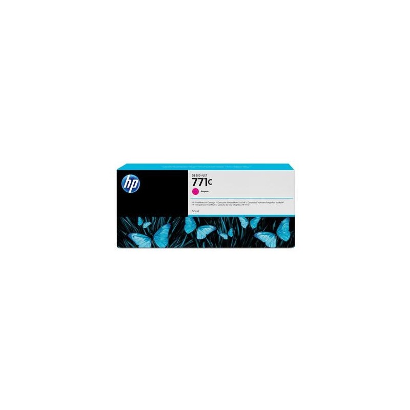 HP Cartuccia inchiostro magenta DesignJet 771C, 775 ml