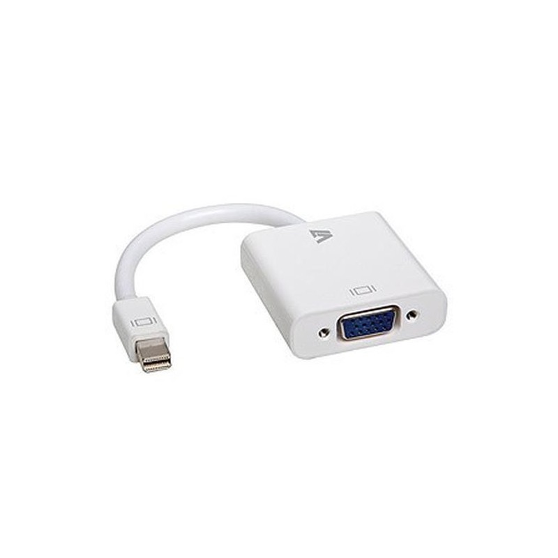 V7 Adaptador blanco de v&Atilde;&shy;deo con conector Mini DisplayPort macho a