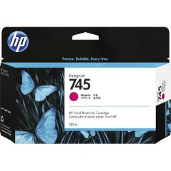 HP Cartuccia Inchiostro Magenta DesignJet 745, 130 ml