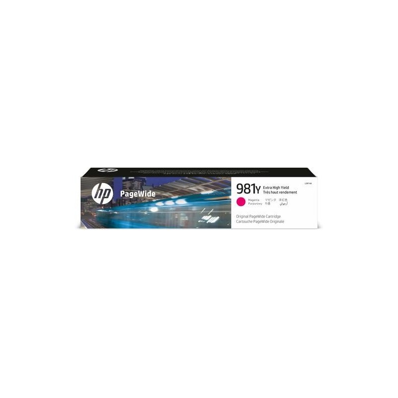 HP Cartuccia magenta originale ad altissima capacit&agrave; PageWide 981Y