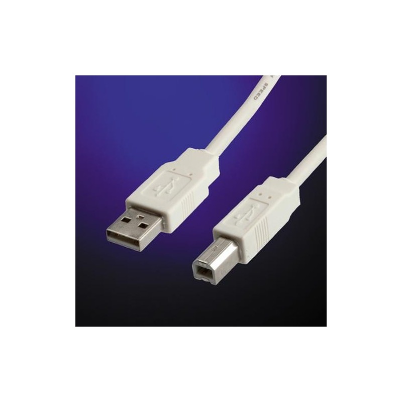 Cavo USB 2.0 VALUE, A - B, M/M, 3 m