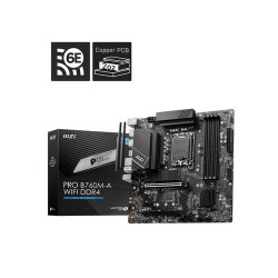 MSI PRO B760M-A WIFI DDR4 scheda madre Intel B760 LGA 1700 micro ATX