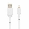 Belkin CAA001BT3MWH cavo Lightning 3 m Bianco