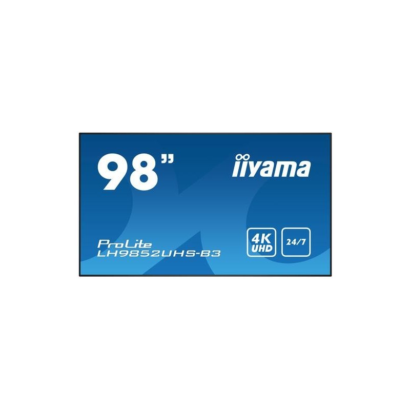 iiyama PROLITE Pannello piatto per segnaletica digitale 2,48 m (97.5&quot;