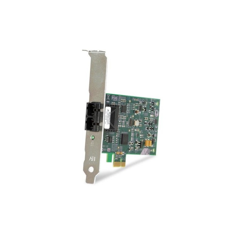 Allied Telesis 100FX Desktop PCI-e Fiber Network Adapter Card w/PCI E