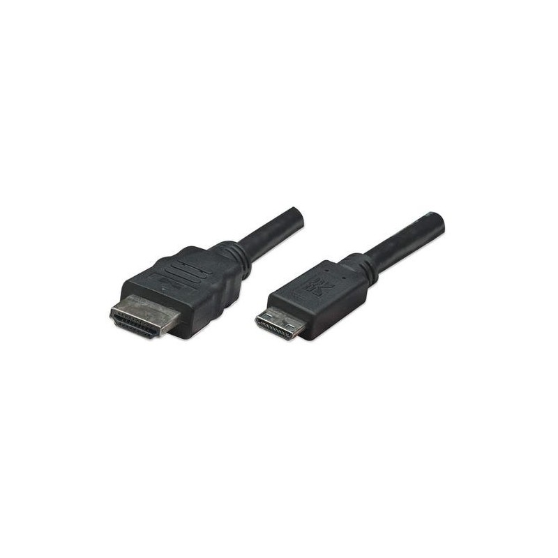 Manhattan 304955 cavo HDMI 1,8 m HDMI tipo A [Standard] HDMI Type C [