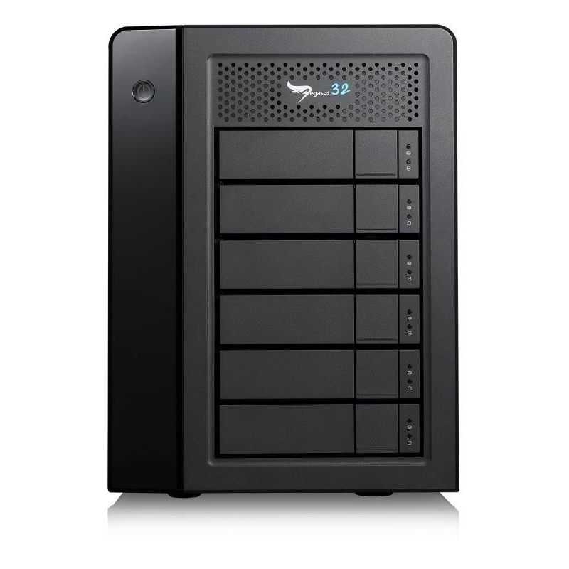 Promise Technology Pegasus32 R6 array di dischi 48 TB Tower Nero (PEG