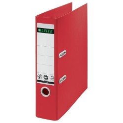 Leitz 10180025 raccoglitore ad anelli A4 Rosso