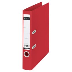 Leitz 10190025 raccoglitore ad anelli A4 Rosso