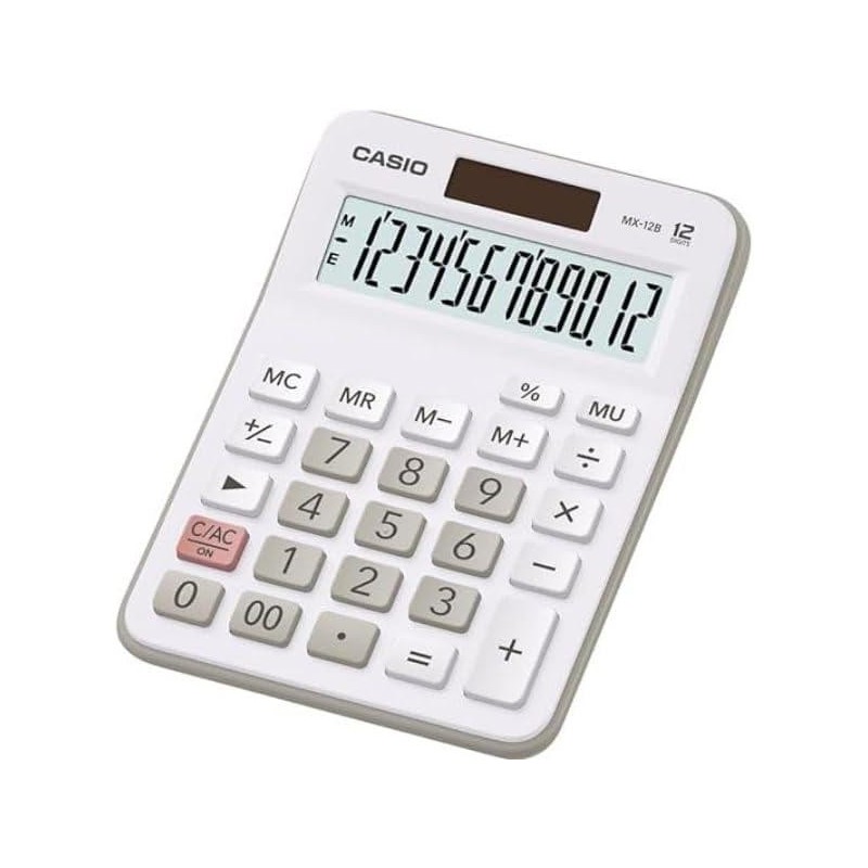 Casio MX-12B Desk Calculator Black