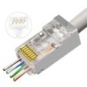 Lanview AWG23-24 stranded/solid cavo di collegamento RJ45 Trasparente