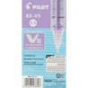 Pilot Hi-Tecpoint V5 Penna stick a sfera Porpora 12pezzo[i] (Pilot V5