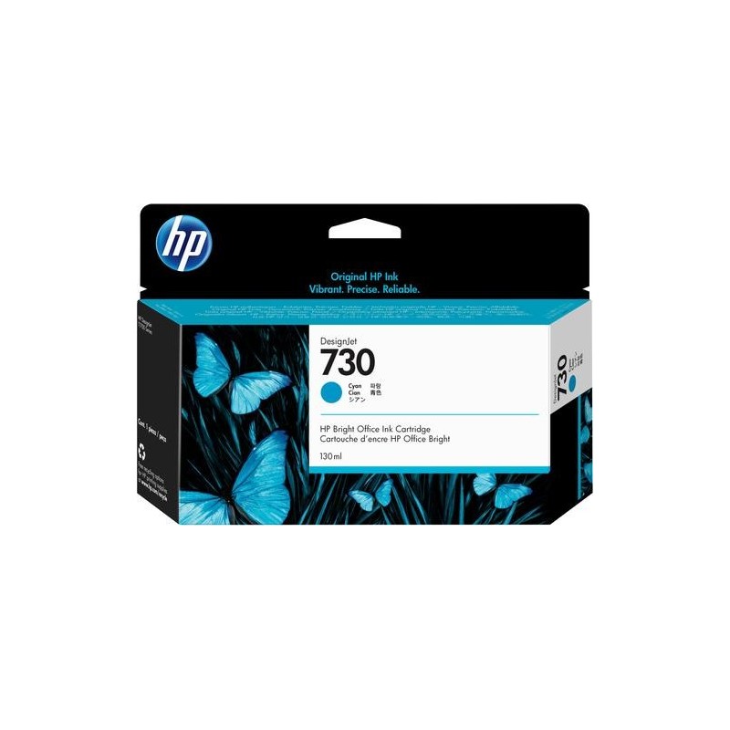 HP Cartuccia di inchiostro ciano DesignJet 730 da 130 ml