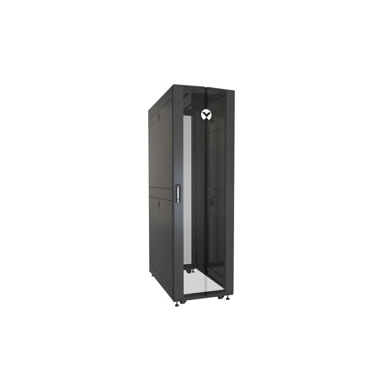 Vertiv VR Rack VR3100 rack 42U Rack indipendenti Nero, Trasparente