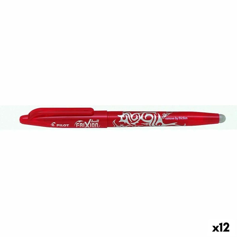 Pilot 224101202 penna roller Rosso 12 pezzo[i] (Pilot FriXion Ball Er