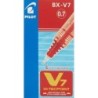 Pilot V7 Hi-Tecpoint Liquid Ink Rollerball Pen 0.7mm Tip 0.5mm Line R