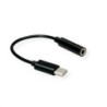 Value 12.99.3214 cavo audio 0,13 m 3.5mm USB Nero (Audio Cable 0.13 M