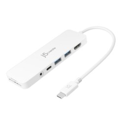 j5create JCD373-N Adattatore multiplo leggero USB-C&reg;