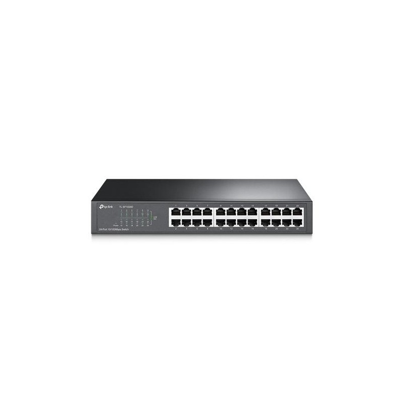 TP-Link TL-SF1024D Non gestito Fast Ethernet [10/100] 1U Nero (TP-Lin