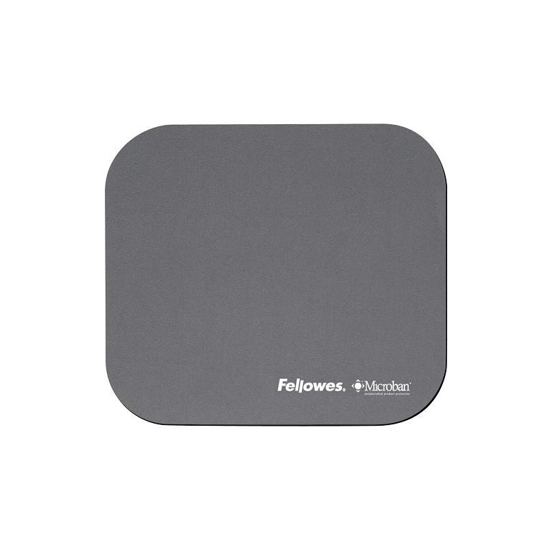 Fellowes 5934005 tappetino per mouse Argento (MOUSE PAD WITH MICROBAN