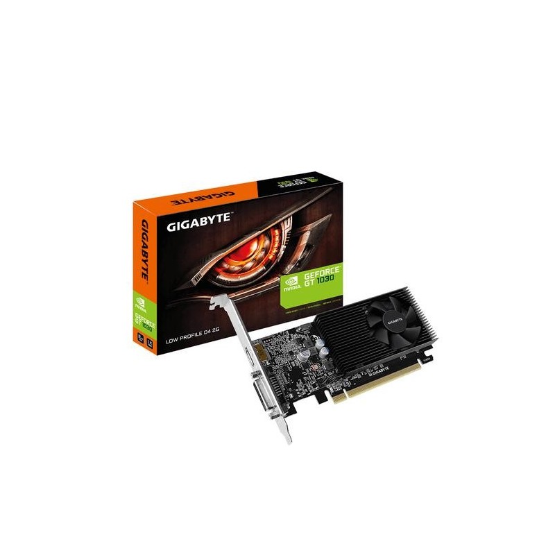 Gigabyte GV-N1030D4-2GL scheda video NVIDIA GeForce GT 1030 2 GB GDDR4