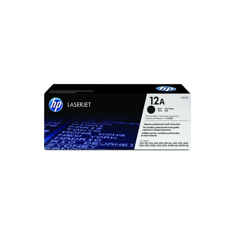 HP Cartuccia Toner originale nero LaserJet 12A