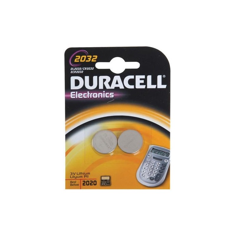 Duracell DL2032B2 batteria per uso domestico Batteria monouso Litio