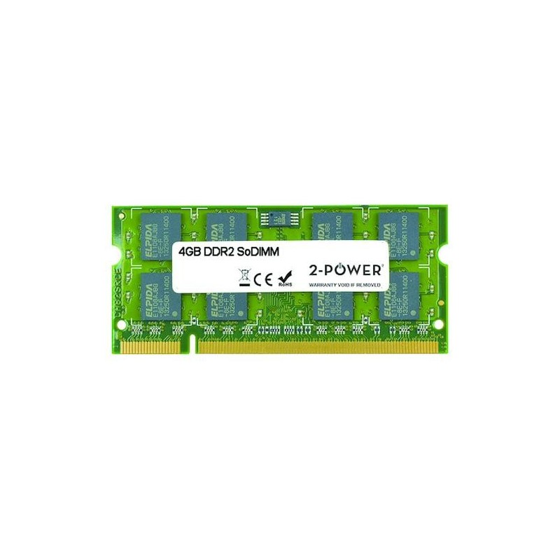 2-Power 2P-A2434712 memoria 4 GB 1 x 4 GB DDR2 800 MHz