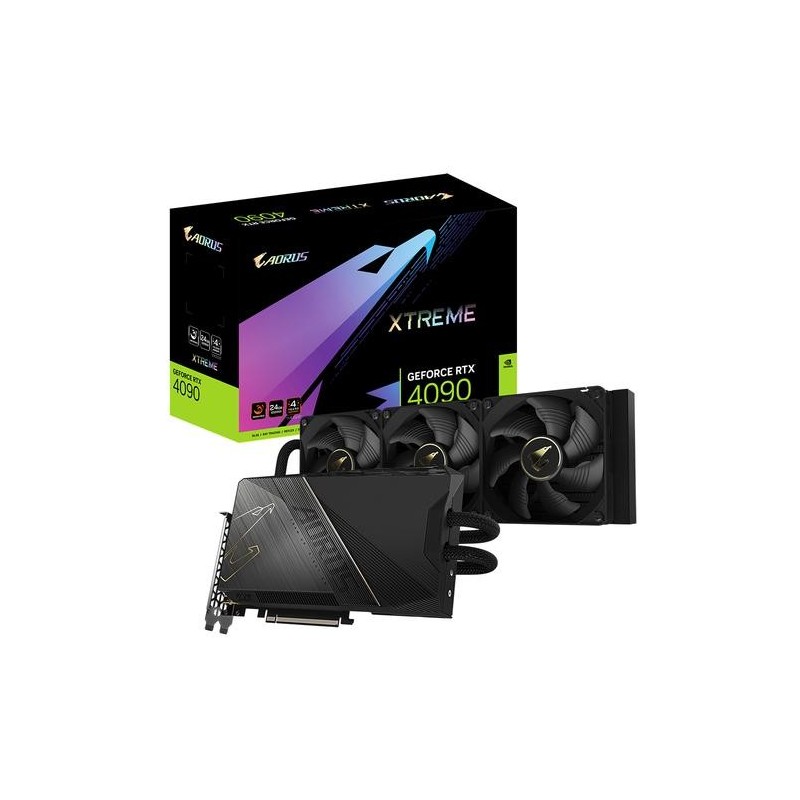 Gigabyte AORUS GeForce RTX 4090 XTREME WATERFORCE 24G NVIDIA 24 GB GD