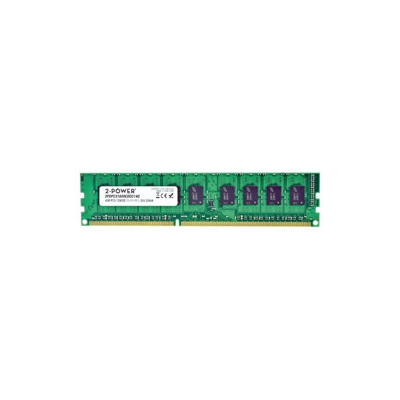 2-Power 2P-823810-001 memoria 4 GB 1 x 4 GB DDR3L 1600 MHz Data Integ