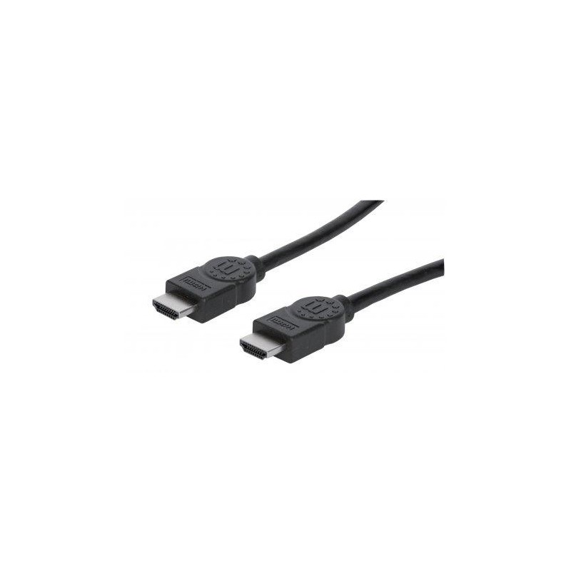 Manhattan 355711 cavo HDMI 2 m HDMI tipo A (Standard) Nero