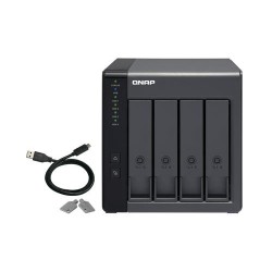 QNAP TR-004 48TB 4x12TB Seagate IronWolf 4 Bay NAS Desktop Box estern