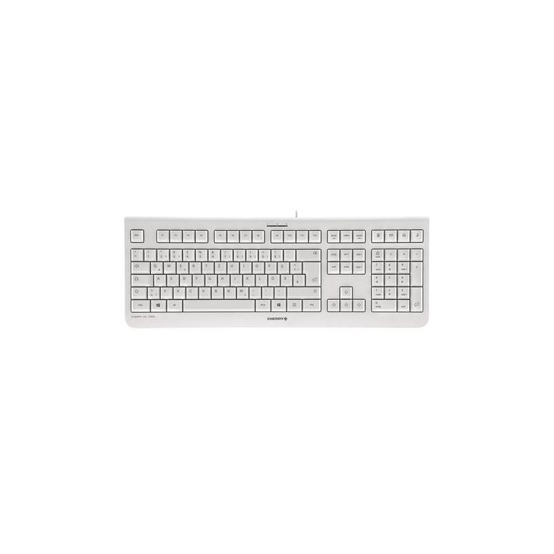 CHERRY KC 1000 tastiera USB QWERTY Nordic Grigio