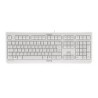 CHERRY KC 1000 tastiera USB QWERTY Nordic Grigio