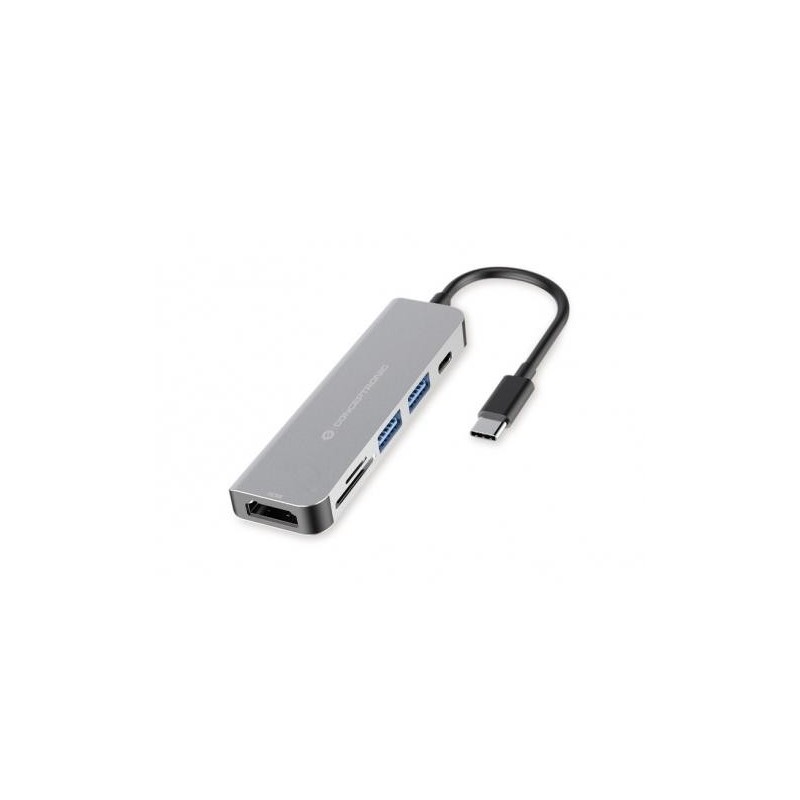 Conceptronic DONN02G hub di interfaccia USB 3.2 Gen 1 (3.1 Gen 1) Typ