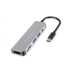 Conceptronic DONN02G hub di interfaccia USB 3.2 Gen 1 (3.1 Gen 1) Typ