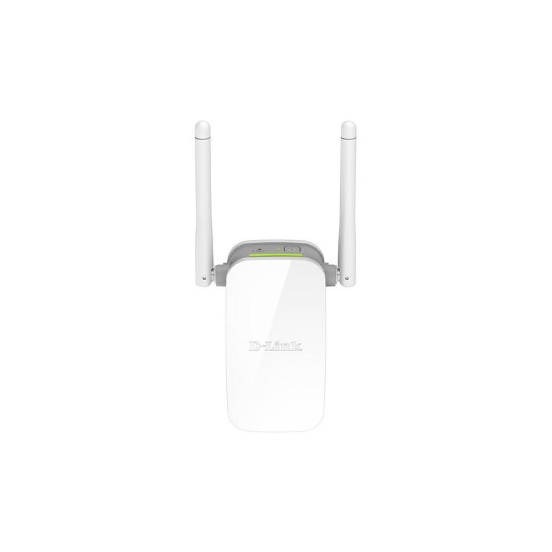 D-Link N300 Ripetitore di rete Grigio, Bianco 10, 100 Mbit/s