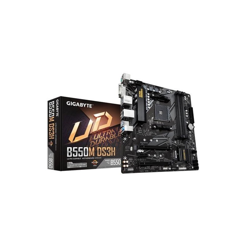 Gigabyte B550M DS3H AMD B550 Presa AM4 micro ATX