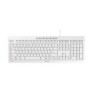 CHERRY STREAM tastiera USB QWERTY Inglese Bianco