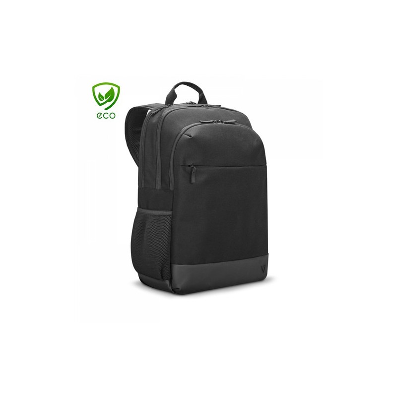 V7 CBP17-ECO-BLK borsa per notebook 432 cm 17" Zaino Nero